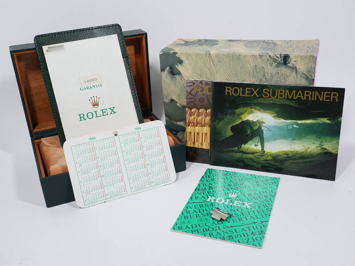 Rolex Submariner No Date Ref.14060 SS Black Dial Used 9j2jfa3t