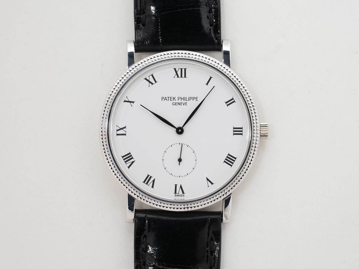 パテックフィリップ カラトラバ Ref.3919G-001 18KWG ホワイト文字盤 美中古 qxcbvyjt