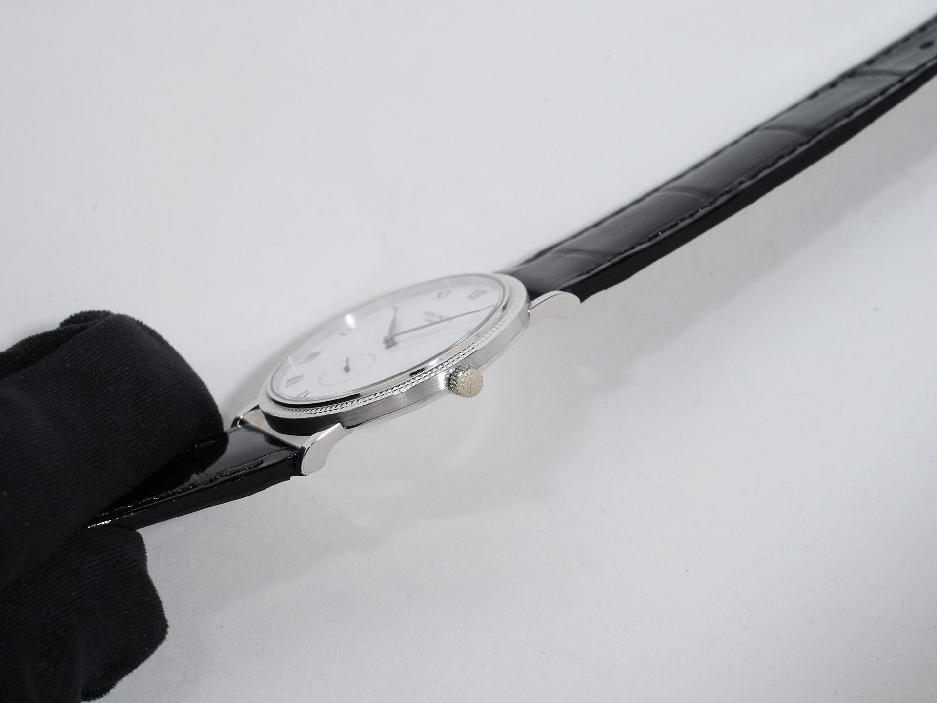 パテックフィリップ カラトラバ Ref.3919G-001 18KWG ホワイト文字盤 美中古 qxcbvyjt