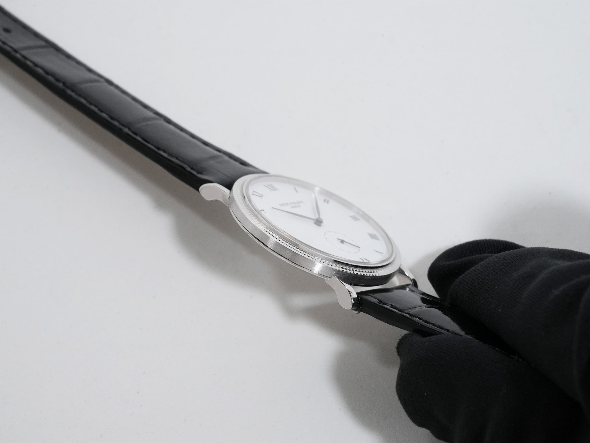 パテックフィリップ カラトラバ Ref.3919G-001 18KWG ホワイト文字盤 美中古 qxcbvyjt