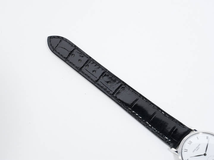 パテックフィリップ カラトラバ Ref.3919G-001 ホワイトゴールド ホワイト文字盤