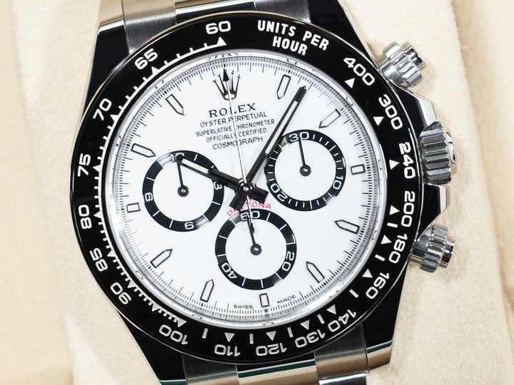 ロレックス デイトナ Ref.126500LN ステンレススチール ホワイト文字盤