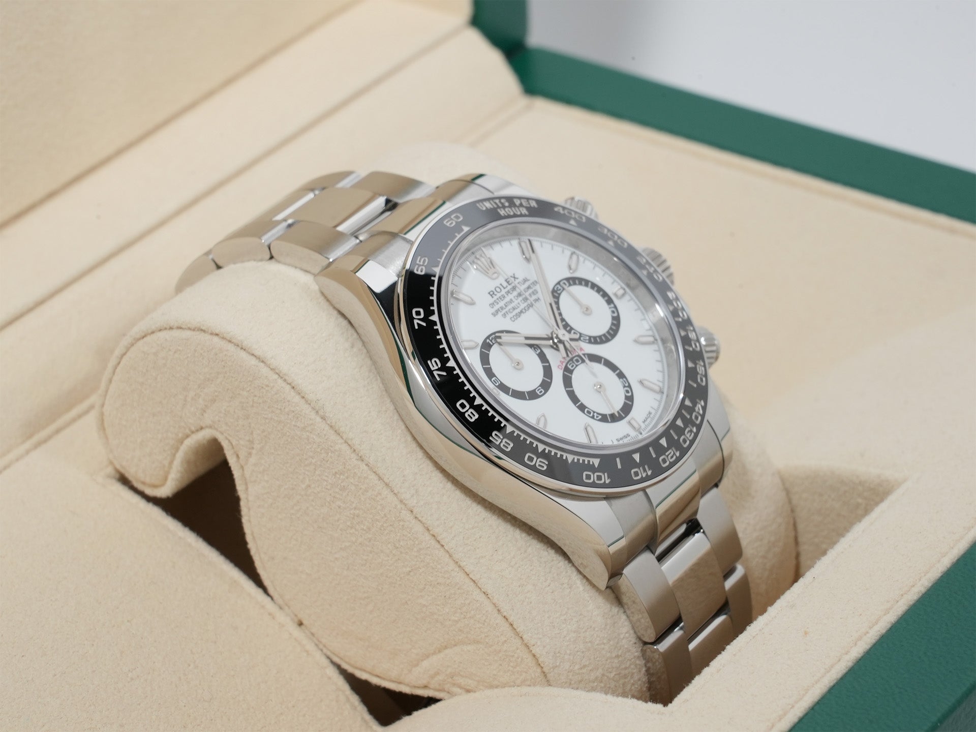 ロレックス デイトナ Ref.126500LN SS ホワイト文字盤 未使用 tsiy6453