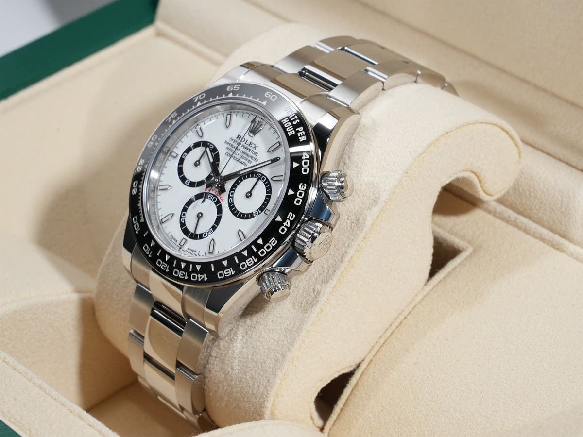 ロレックス デイトナ Ref.126500LN SS ホワイト文字盤 未使用 3szym7rs