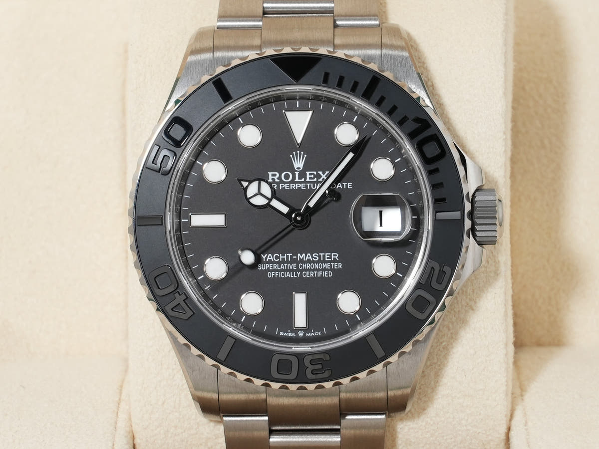 Rolex Yacht-Master 42 Ref. 226627 RLX TI Black Dial Good Condition Used bpcbnzrh