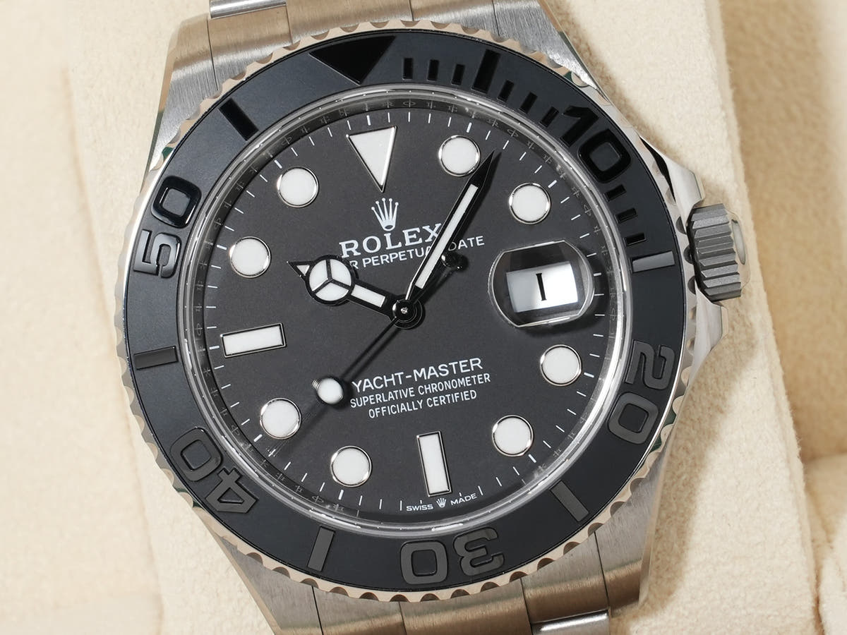Rolex Yacht-Master 42 Ref. 226627 RLX TI Black Dial Good Condition Used bpcbnzrh