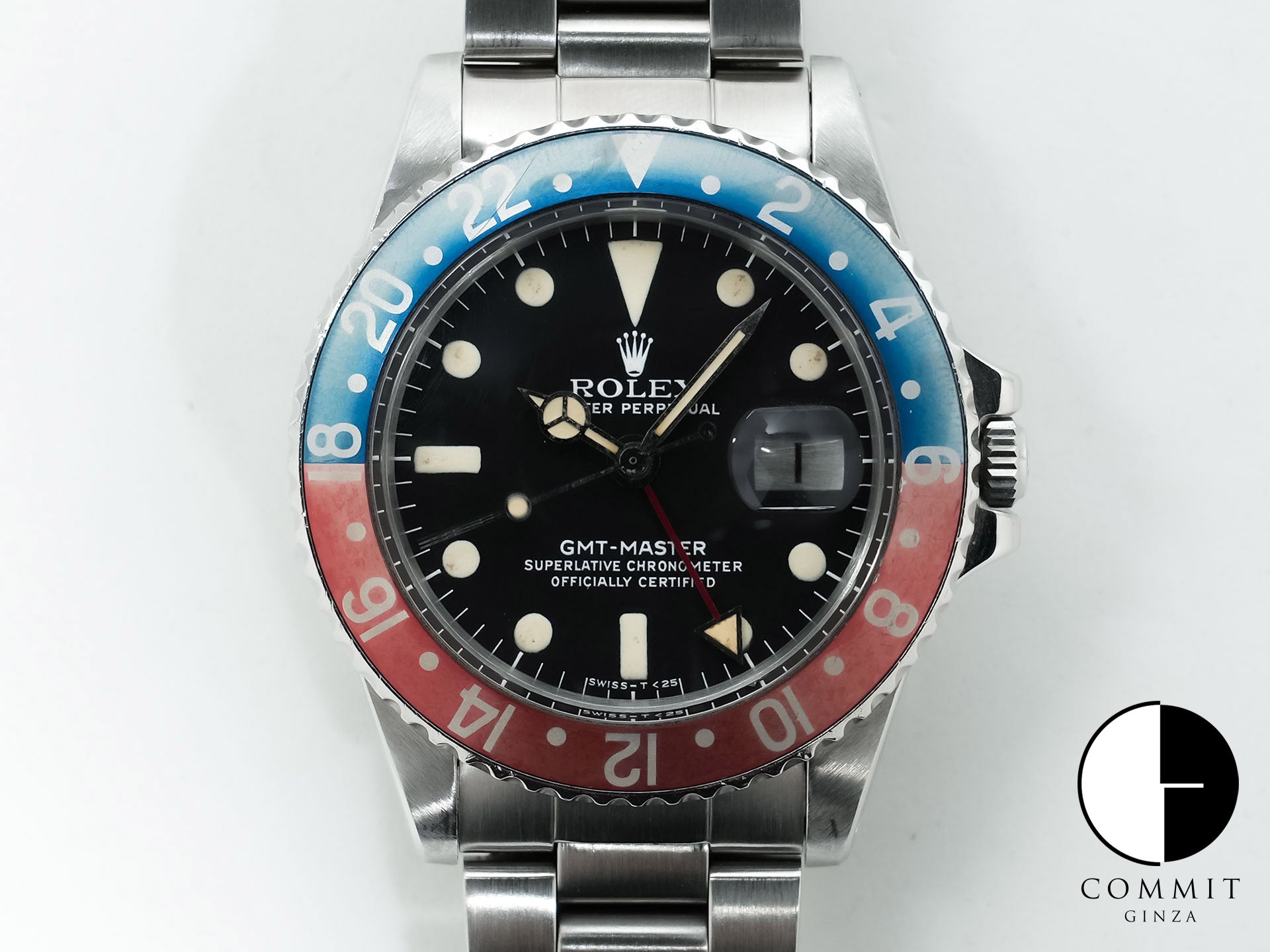 ロレックス GMTマスター Ref.1675 SS ブラック文字盤 中古 gqmh34vd