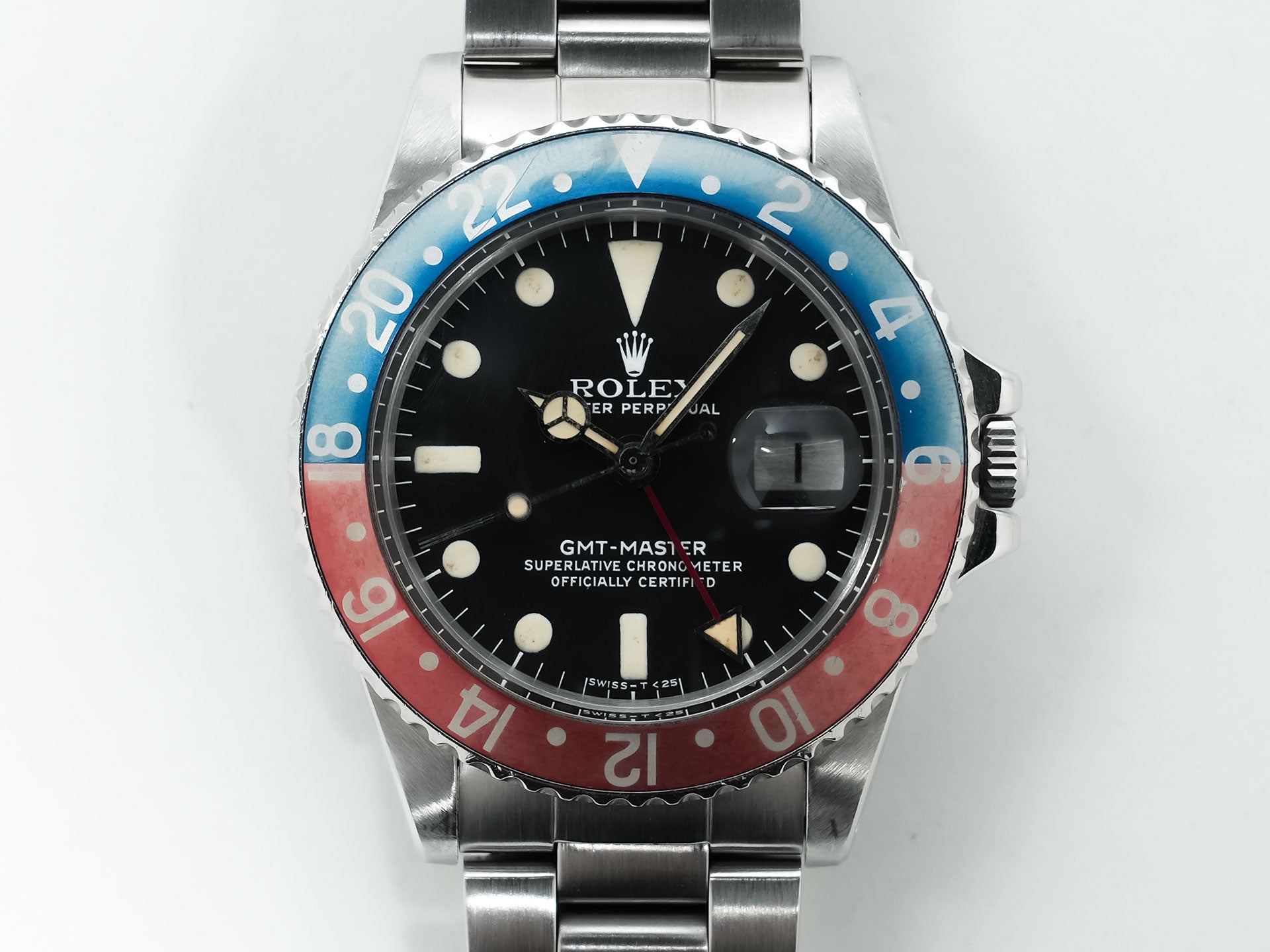 ロレックス GMTマスター Ref.1675 SS ブラック文字盤 中古 gqmh34vd