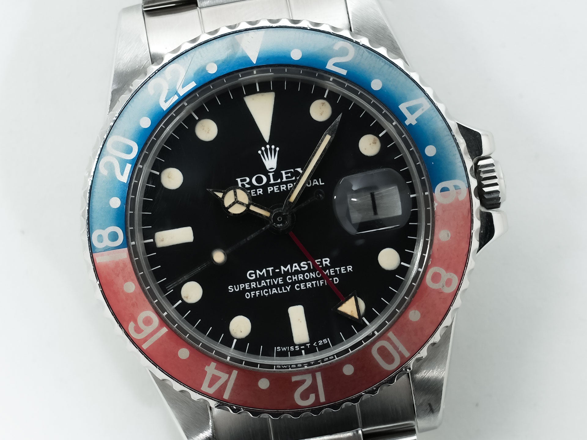 ロレックス GMTマスター Ref.1675 SS ブラック文字盤 中古 gqmh34vd