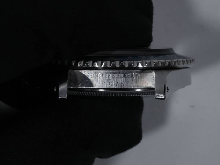 ロレックス GMTマスター Ref.1675 ステンレススチール ブラック文字盤 オイスターブレスレット