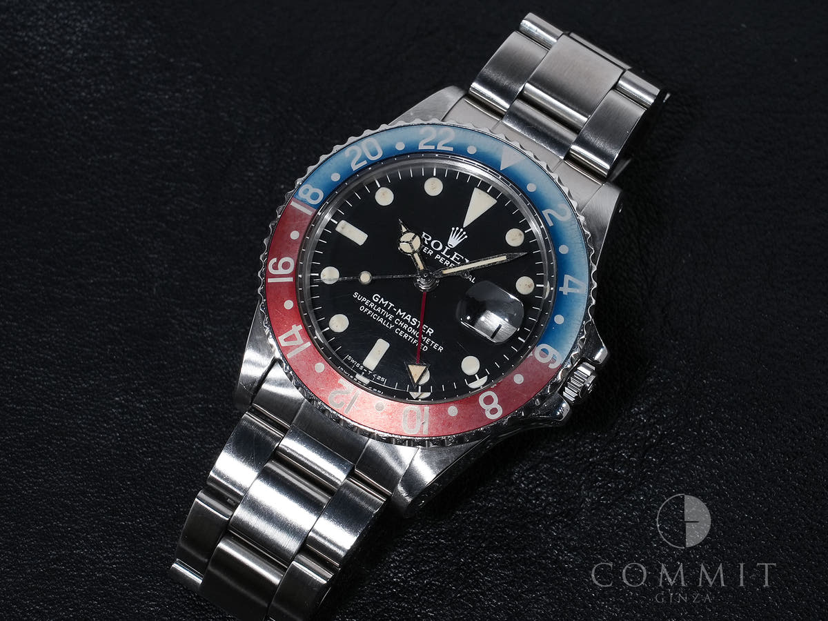 ロレックス GMTマスター Ref.1675 SS ブラック文字盤 中古 gqmh34vd