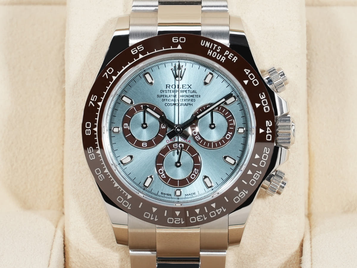 ロレックス デイトナ Ref.116506 PT アイスブルー文字盤 中古 4gtuquum