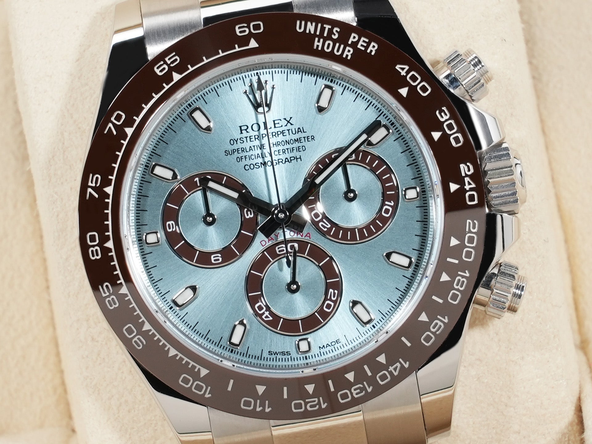 ロレックス デイトナ Ref.116506 PT アイスブルー文字盤 中古 4gtuquum