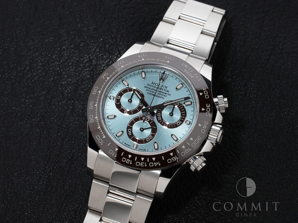 ロレックス デイトナ Ref.116506 PT アイスブルー文字盤 中古 4gtuquum