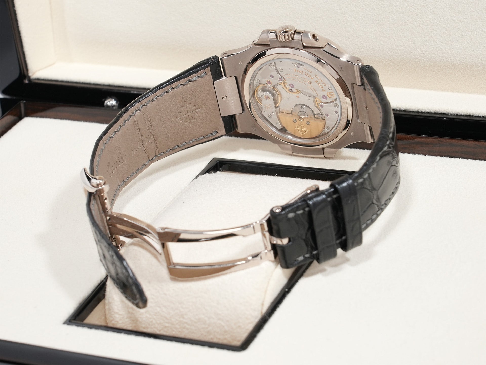 パテックフィリップ ノーチラス プチコンプリケーション Ref.5712G-001 18KWG スレート文字盤 中古 hh8oijty