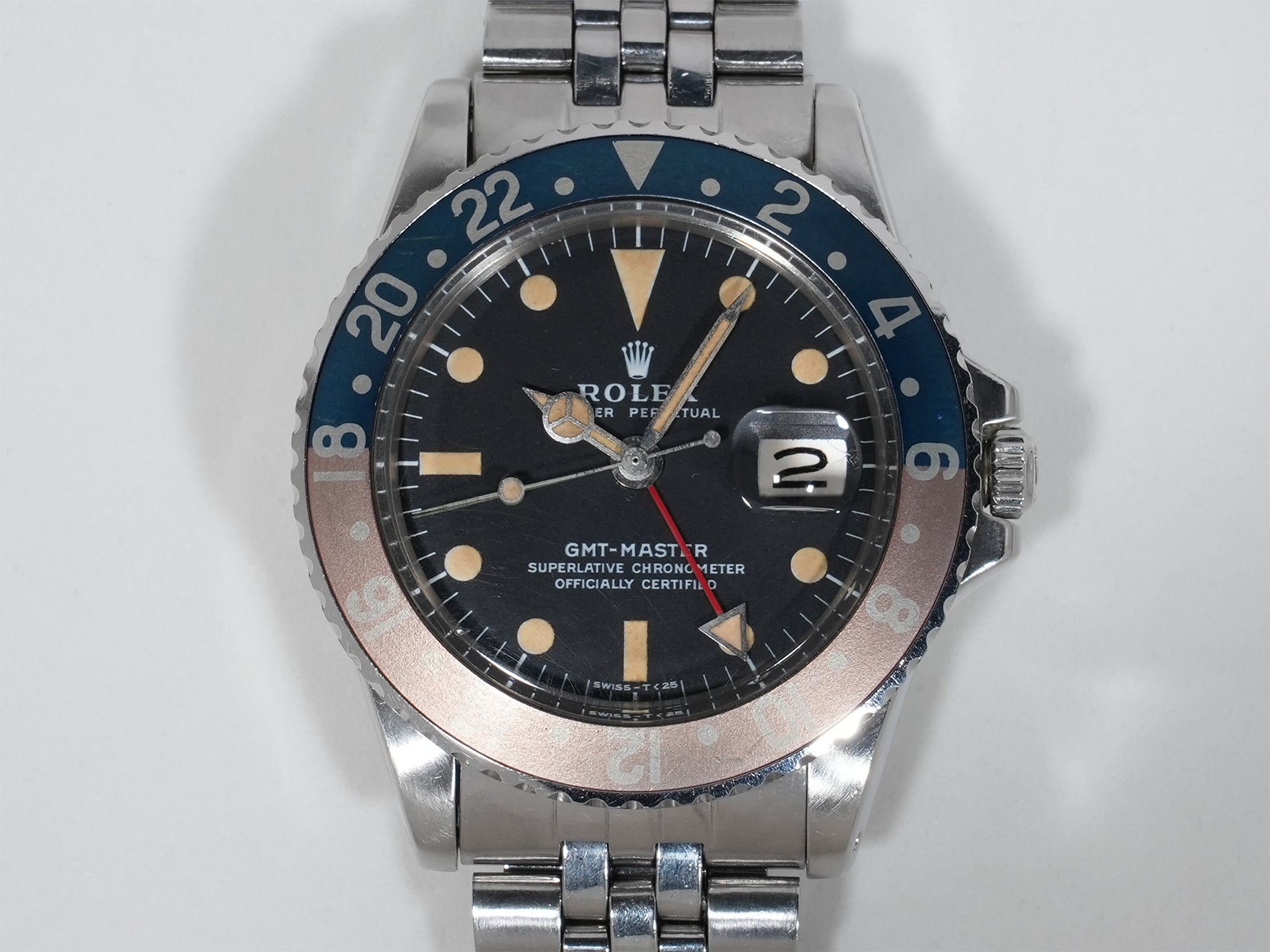 ロレックス GMTマスター Ref.1675 SS ブラック文字盤 中古 x5qsyqeq