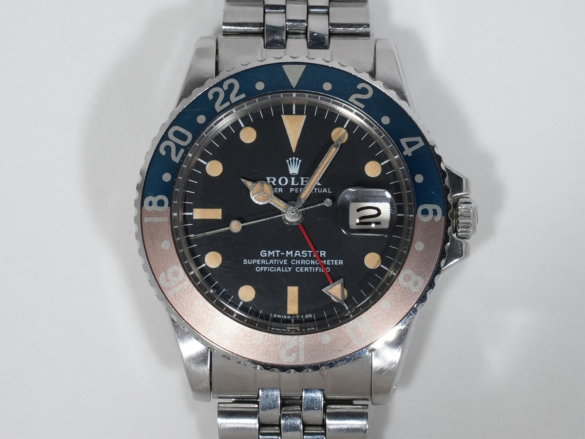 ロレックス GMTマスター Ref.1675 SS ブラック文字盤 中古 x5qsyqeq