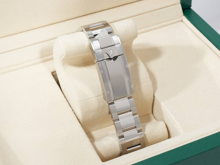 Rolex GMT Master II Ref.126710GRNR SS Black Dial Oyster Bracelet Unused fc8ydzyk