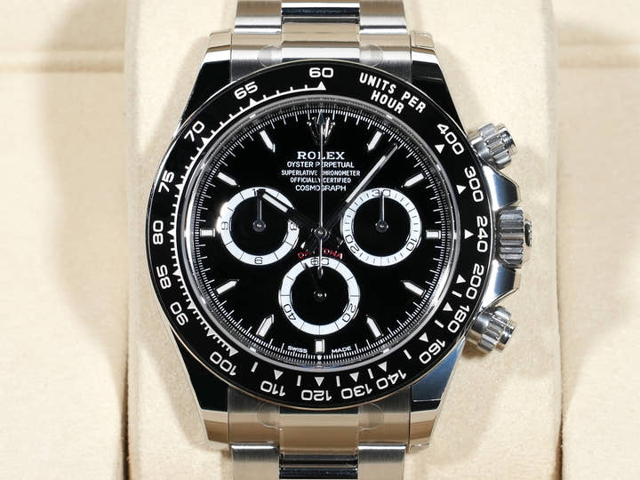 ロレックス デイトナ Ref.126500LN ステンレススチール ブラック文字盤