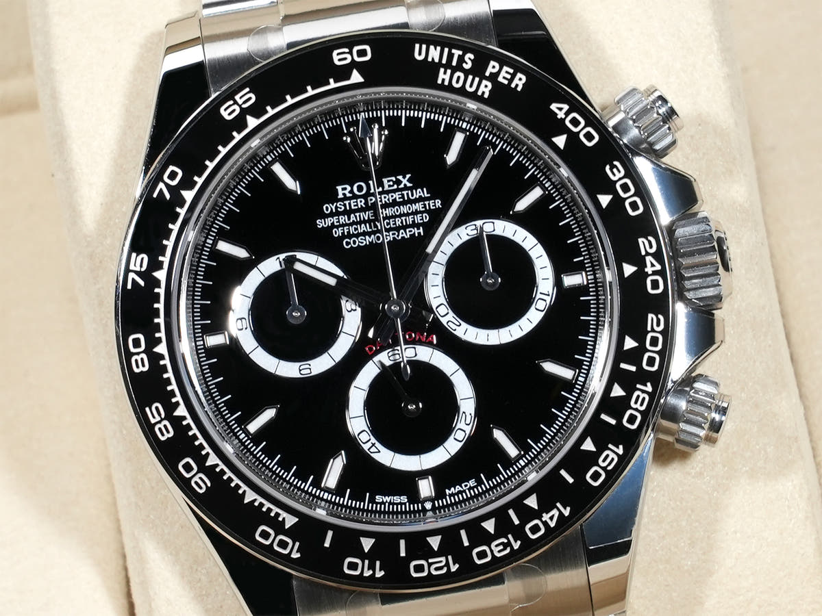 ロレックス デイトナ Ref.126500LN SS ブラック文字盤 未使用 bvrzqmxz