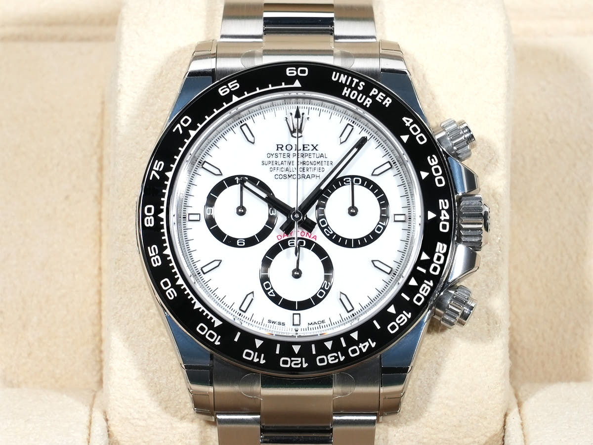 ロレックス デイトナ Ref.126500LN SS ホワイト文字盤 未使用 anfyeurs