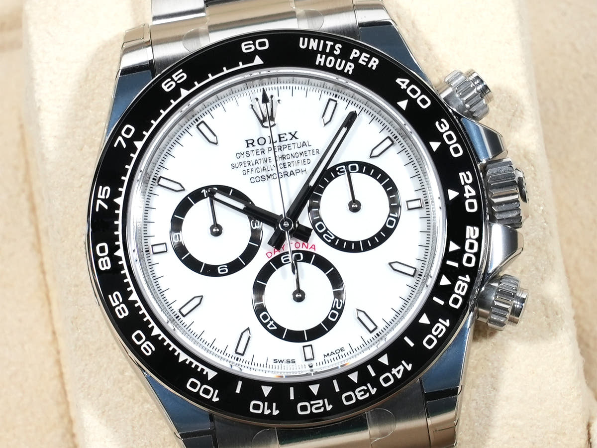 ロレックス デイトナ Ref.126500LN SS ホワイト文字盤 未使用 anfyeurs