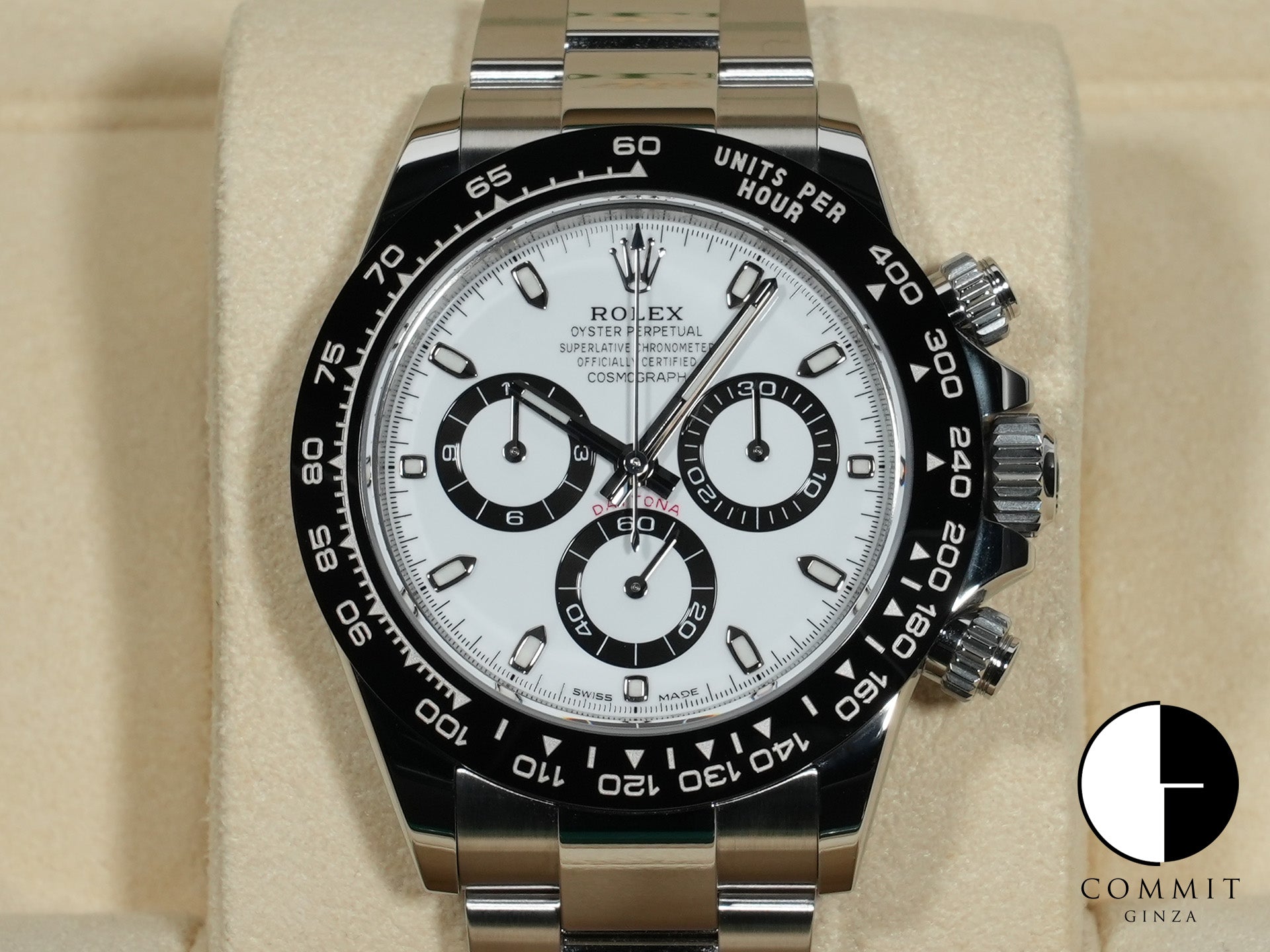 ロレックス デイトナ Ref.116500LN SS ホワイト文字盤 美品 qi4mvcuj