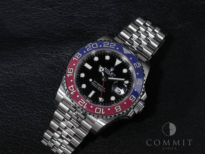 ロレックス GMTマスターII Ref.126710BLRO ステンレススチール ブラック文字盤 ジュビリーブレスレット
