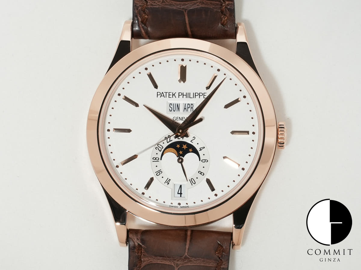 Patek Philippe Complications Ref.5396R-011 18KRG Opaline Silver Dial Good Condition qgepok96