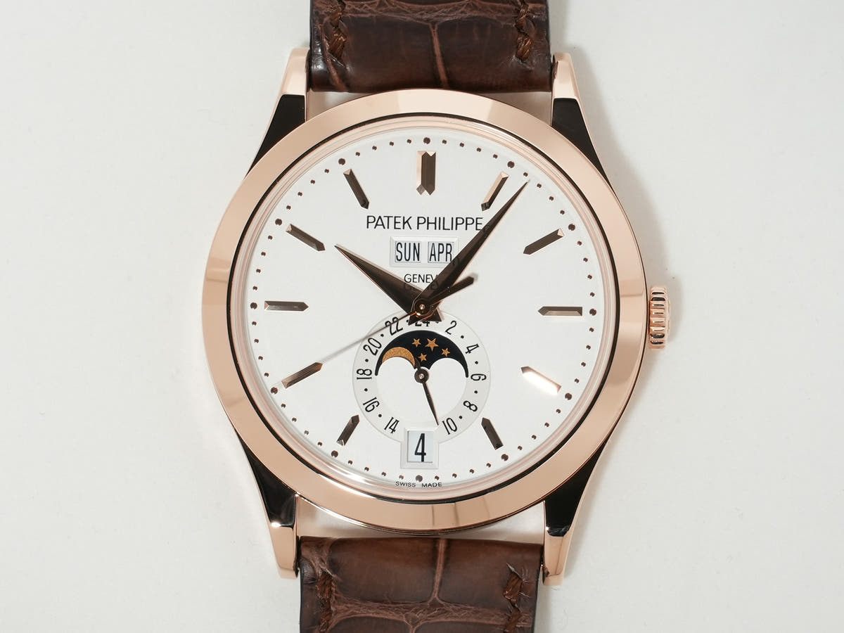 Patek Philippe Complications Ref.5396R-011 18KRG Opaline Silver Dial Good Condition qgepok96