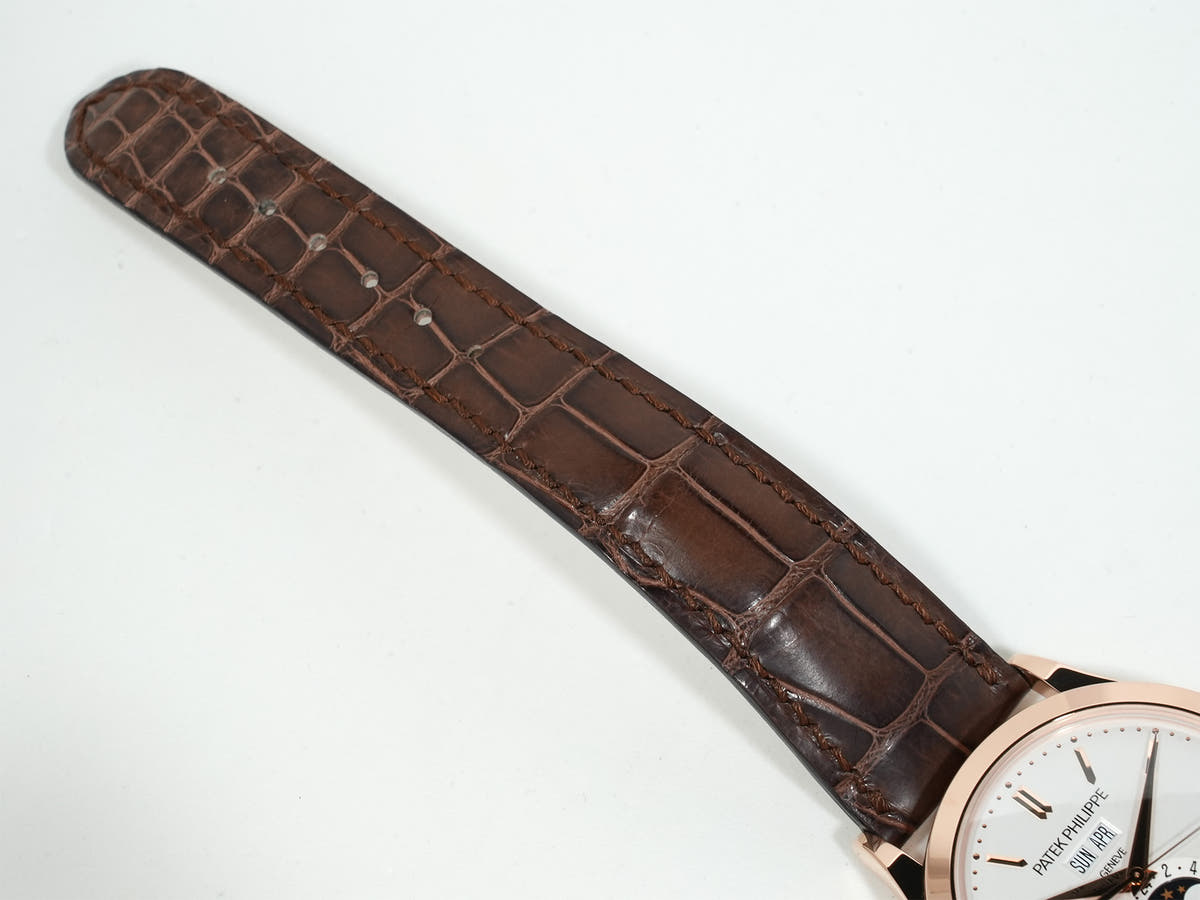 Patek Philippe Complications Ref.5396R-011 18KRG Opaline Silver Dial Good Condition qgepok96