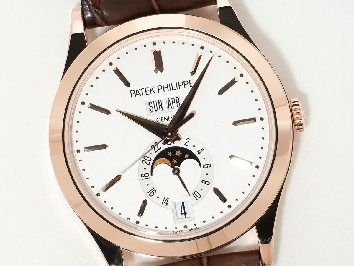 Patek Philippe Complications Ref.5396R-011 18KRG Opaline Silver Dial Good Condition qgepok96