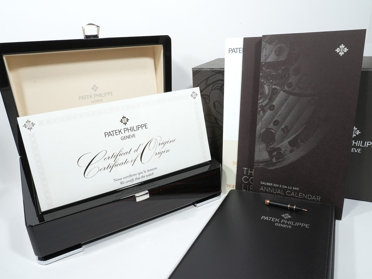 Patek Philippe Complications Ref.5396R-011 18KRG Opaline Silver Dial Good Condition qgepok96