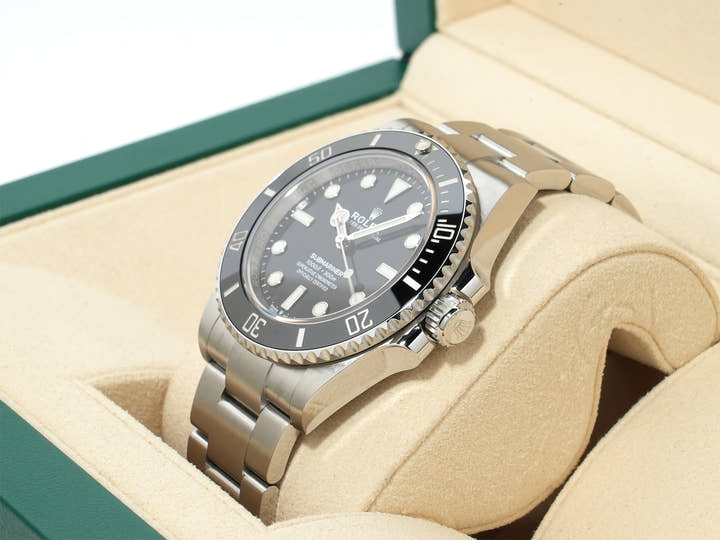 ロレックス サブマリーナー ノンデイト Ref.124060 ステンレススチール ブラック文字盤