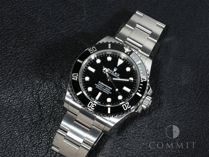 ロレックス サブマリーナー ノンデイト Ref.124060 ステンレススチール ブラック文字盤