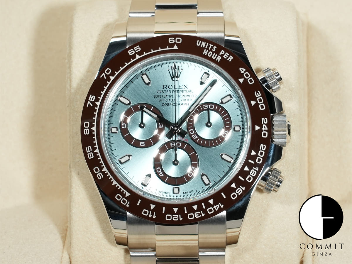 ロレックス デイトナ Ref.116506 PT アイスブルー文字盤 美品 th36pzy7