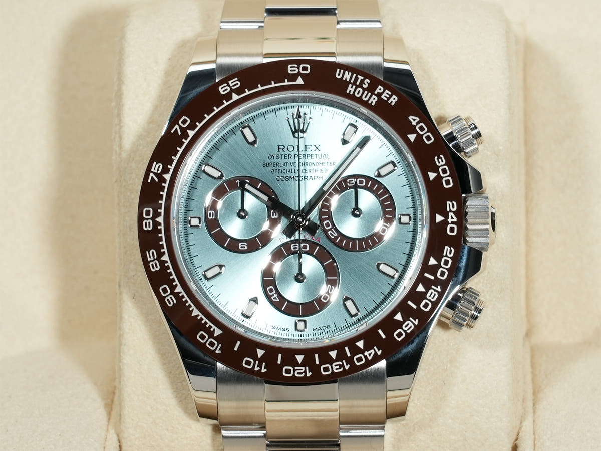 ロレックス デイトナ Ref.116506 PT アイスブルー文字盤 美品 th36pzy7