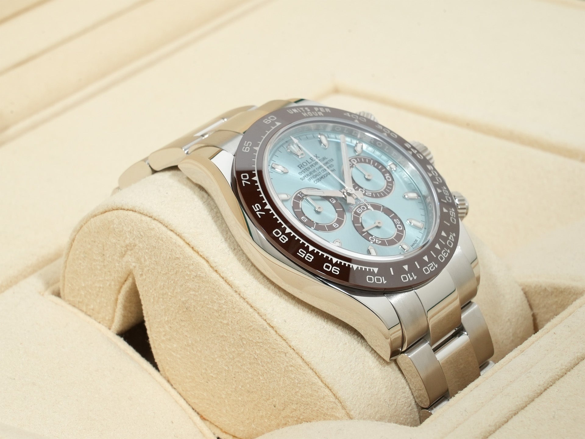 ロレックス デイトナ Ref.116506 PT アイスブルー文字盤 美品 th36pzy7