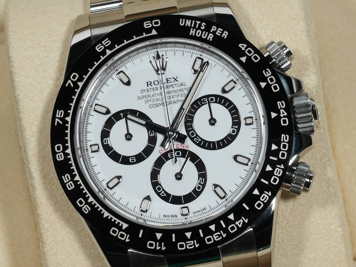 ロレックス デイトナ Ref.116500LN ステンレススチール ホワイト文字盤