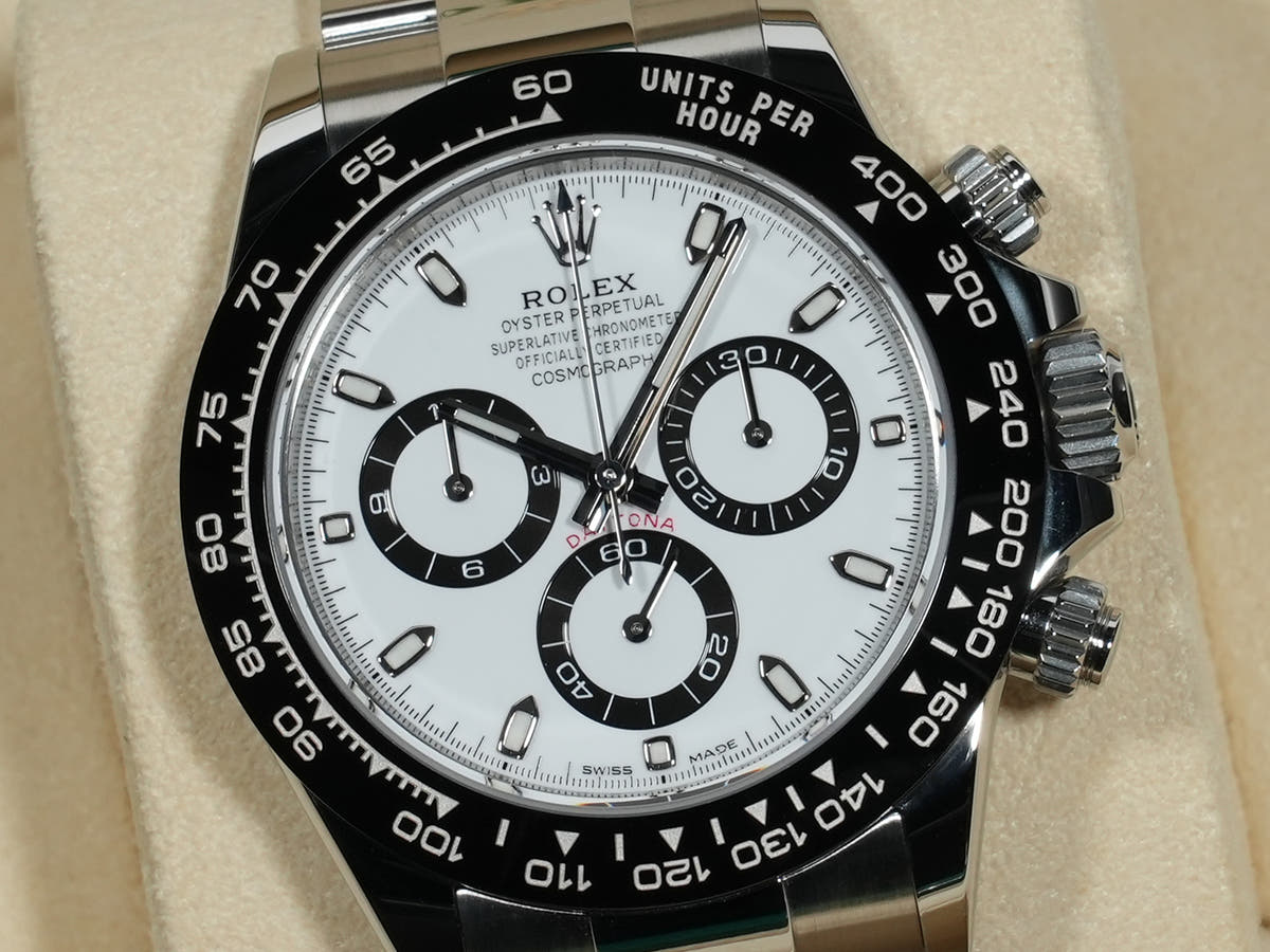 ロレックス デイトナ Ref.116500LN SS ホワイト文字盤 美品 qi4mvcuj