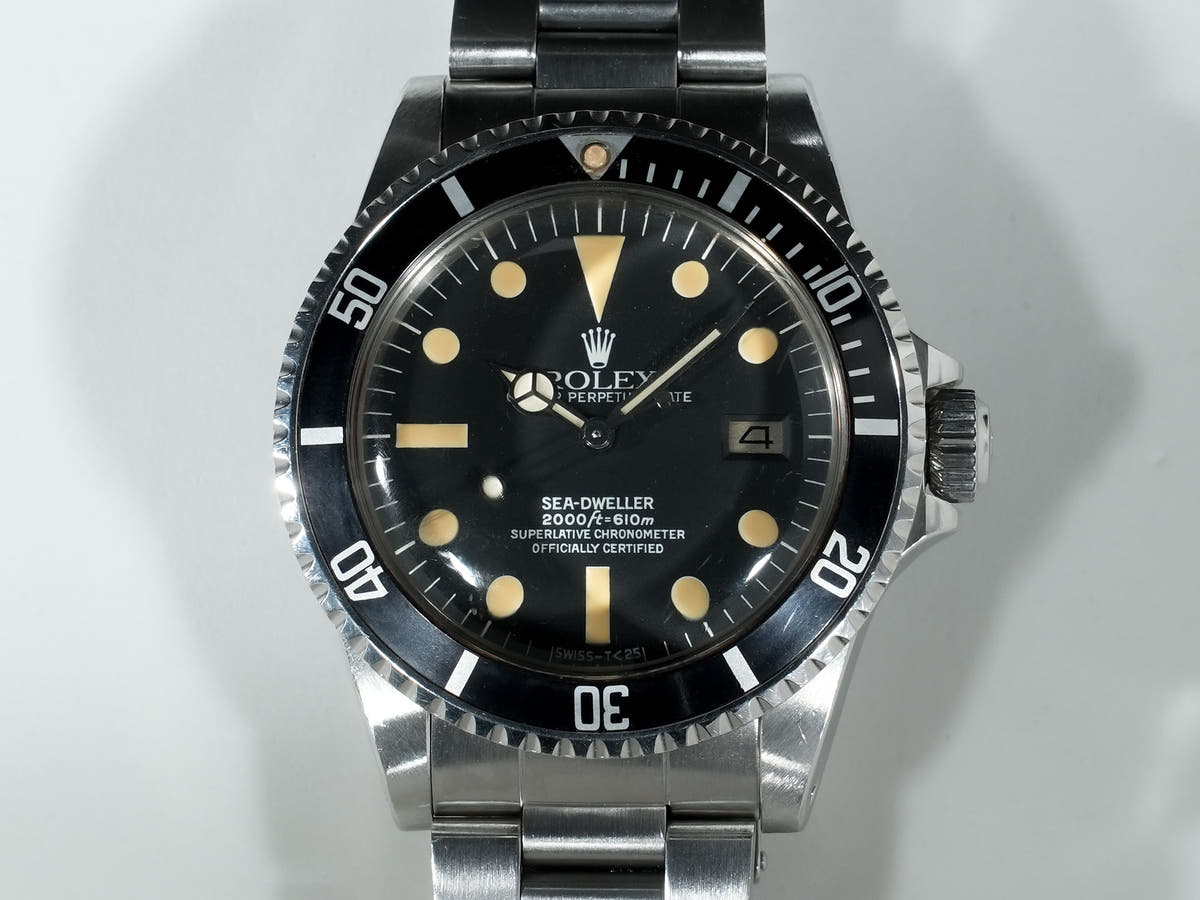 ロレックス シードゥエラー Ref.1665 SS ブラック文字盤 中古 paa9srfj