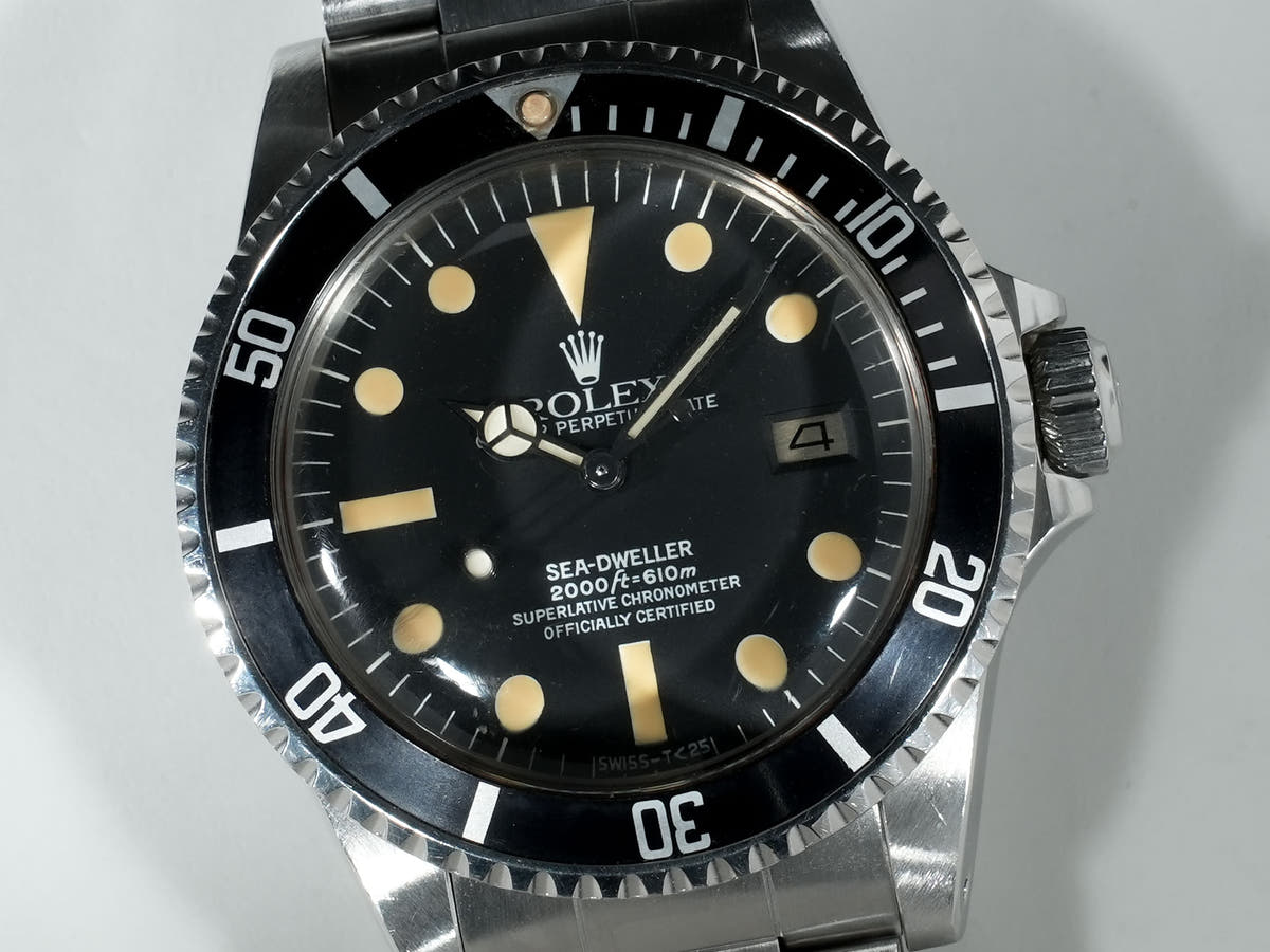 ロレックス シードゥエラー Ref.1665 SS ブラック文字盤 中古 paa9srfj