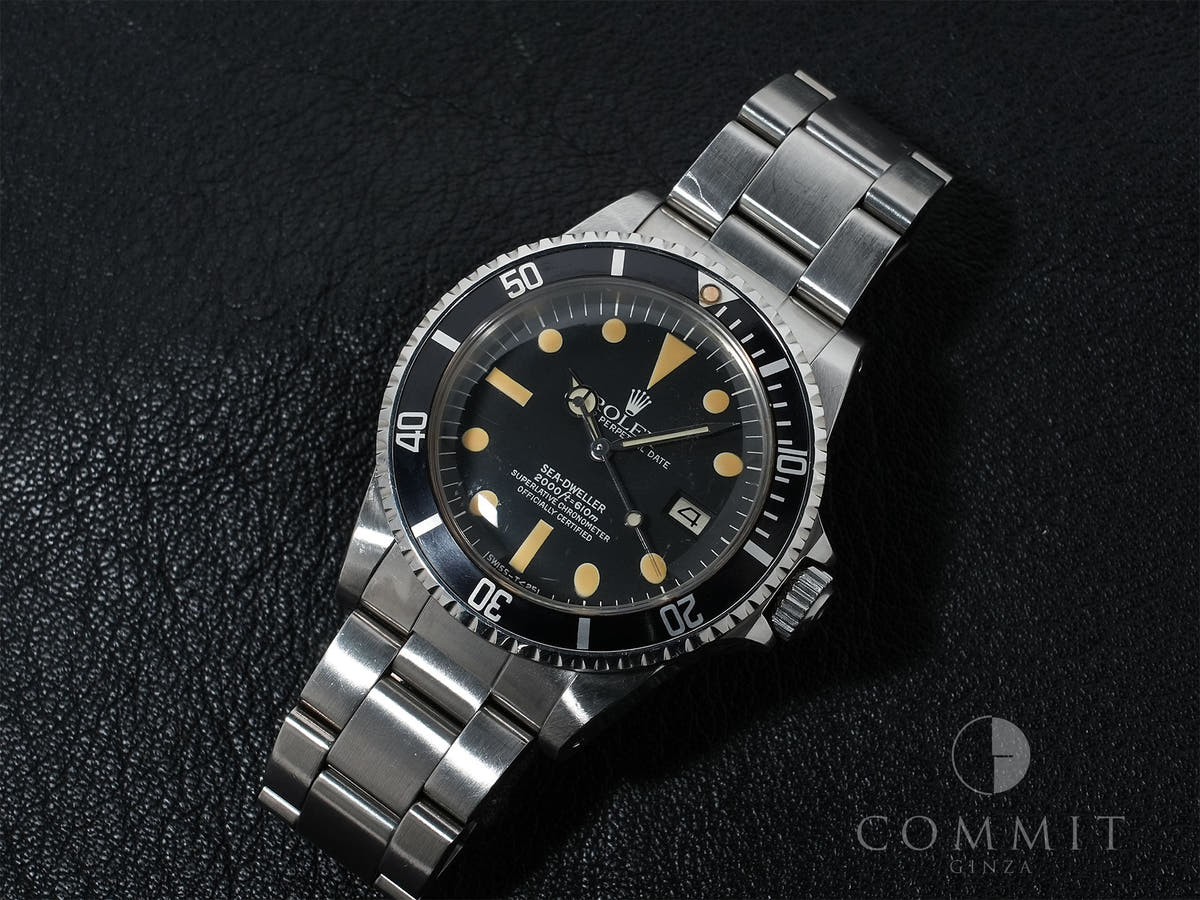 ロレックス シードゥエラー Ref.1665 SS ブラック文字盤 中古 paa9srfj