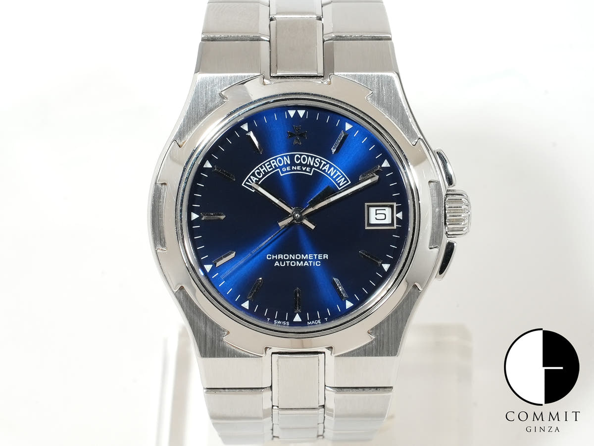 Vacheron Constantin Overseas Ref.42040/423A-8460 SS Blue Dial Used 47kewcyz