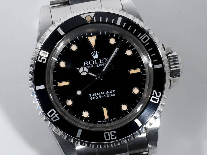 ロレックス サブマリーナー Ref.5513 ステンレススチール ブラック文字盤