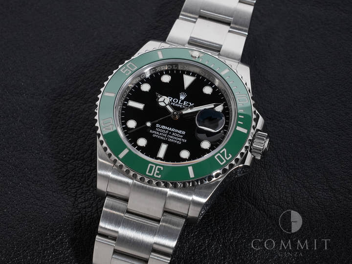 ロレックス サブマリーナー デイト Ref.126610LV ステンレススチール ブラック文字盤