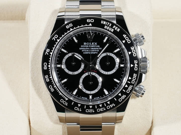 ロレックス デイトナ Ref.126500LN ステンレススチール ブラック文字盤