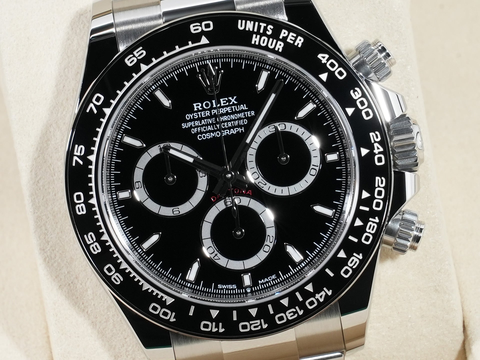 ロレックス デイトナ Ref.126500LN ステンレススチール ブラック文字盤