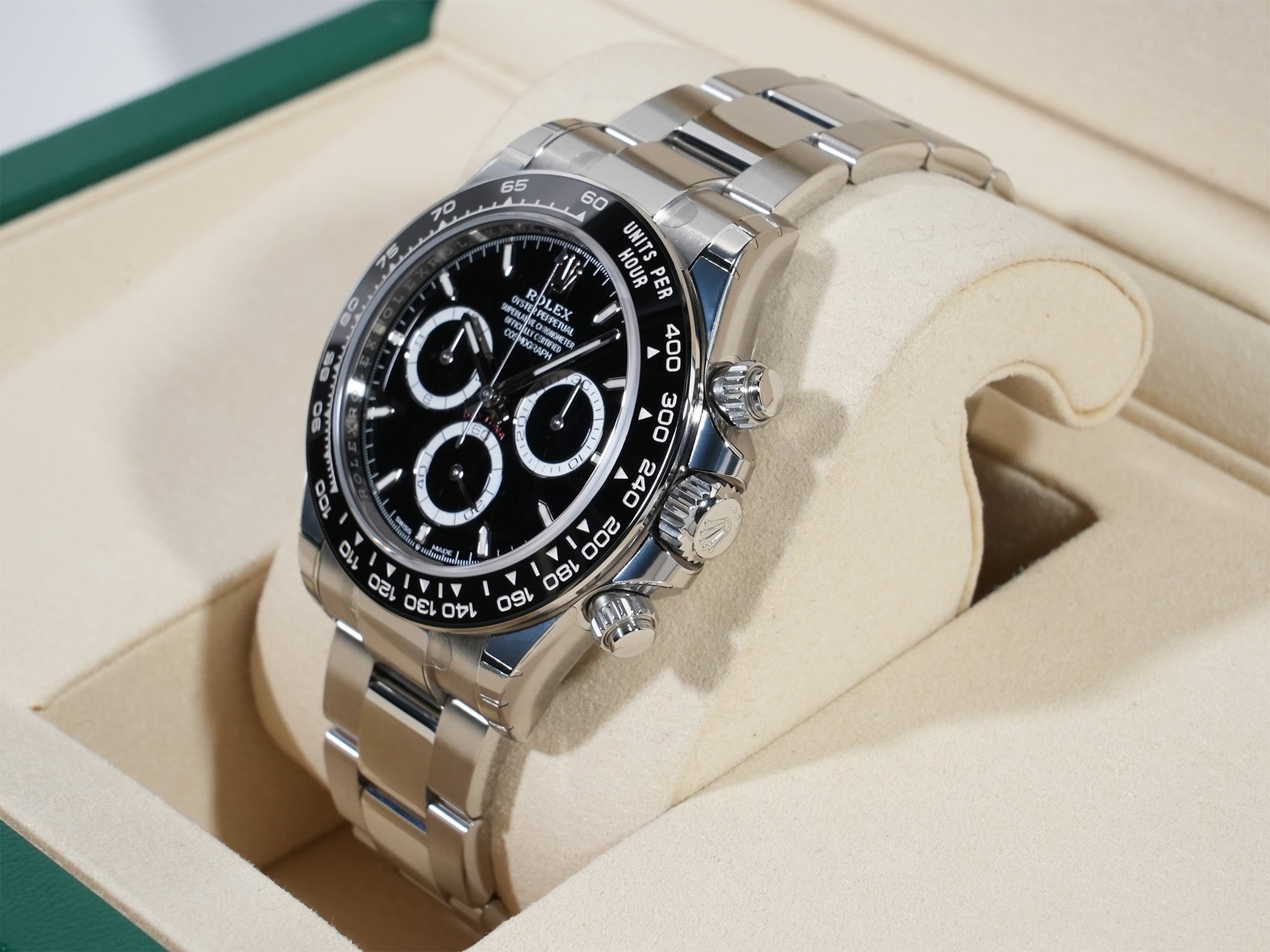 ロレックス デイトナ Ref.126500LN SS ブラック文字盤 未使用 9giuhk9y