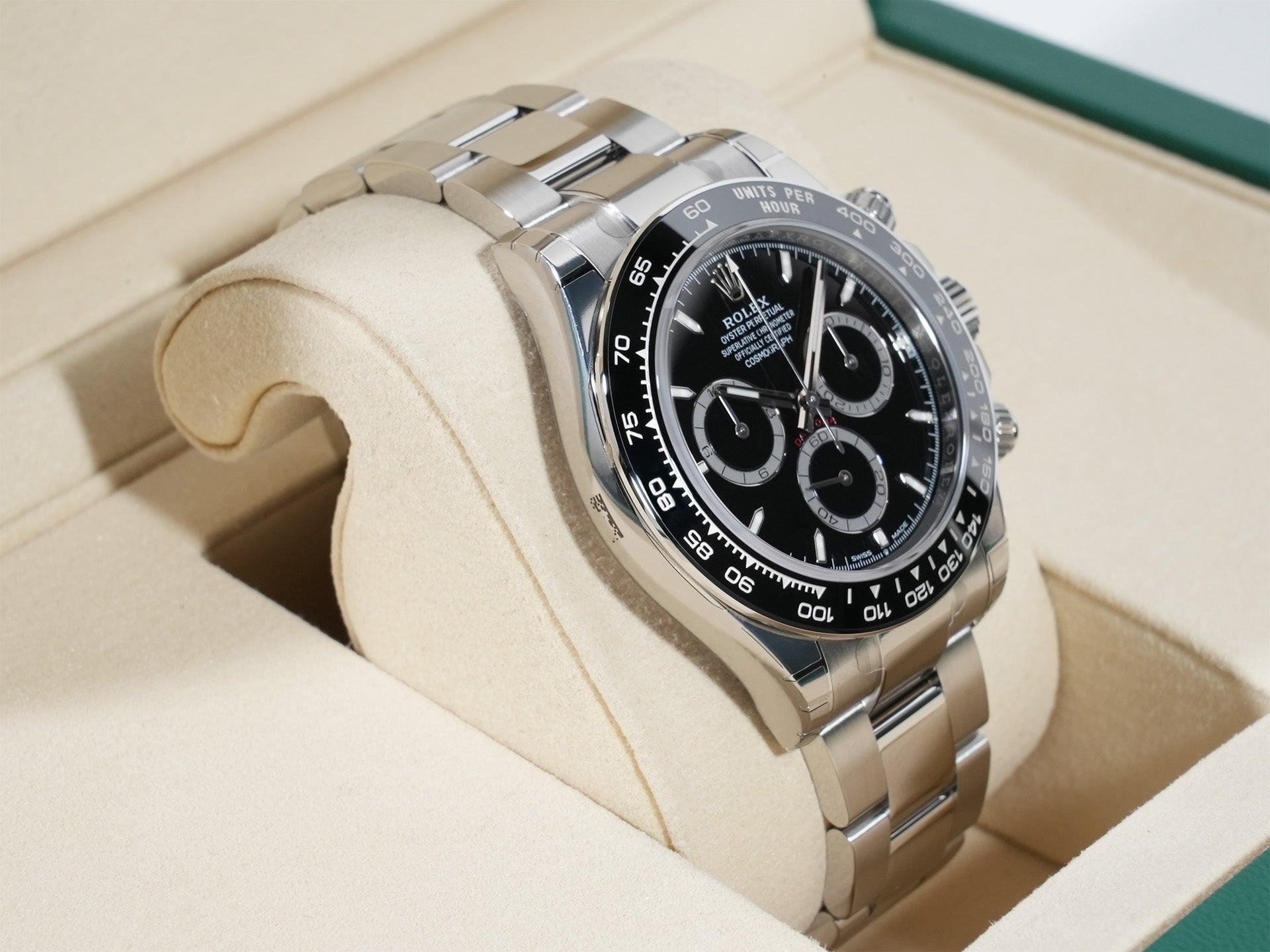 ロレックス デイトナ Ref.126500LN SS ブラック文字盤 未使用 9giuhk9y